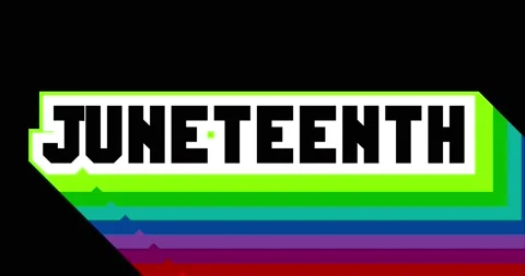 Juneteenth Independence Day. Stock Footage 154304835