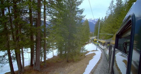 Junfraujoch Peak famous Stock Footage 108200296