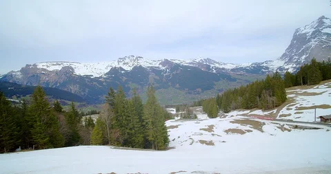 Junfraujoch Peak famous Stock Footage 108200345