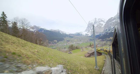 Junfraujoch Peak famous Stock Footage 108200390