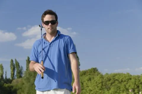 Junge Golfer Stock Photos