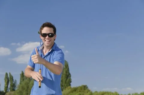 Junge Golfer Stock Photos