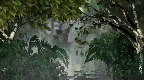 Jungle animation Video stock 69794