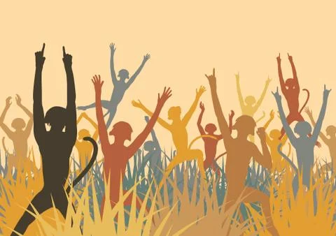 Jungle fun Stock Illustration