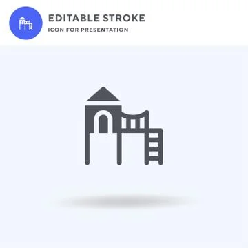 Jungle icon vector, filled flat sign, solid pictogram isolated on white, logo イラスト素材