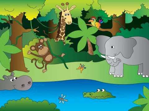 Jungle Stock Illustration