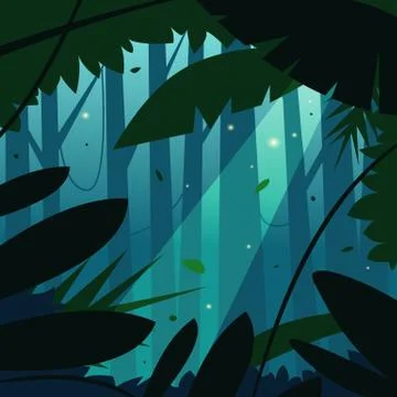 The Jungle Stock Illustration