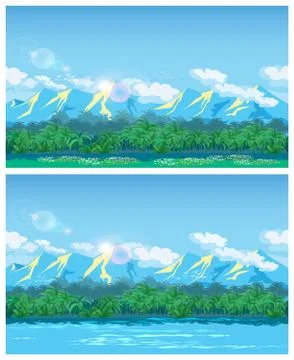 Jungle Illustrazione stock