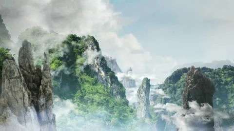 Jungle Mountains 스톡 동영상 22257888