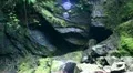 Jungle scene at Waterfall with light reflection 20110426 144605 HD Footage