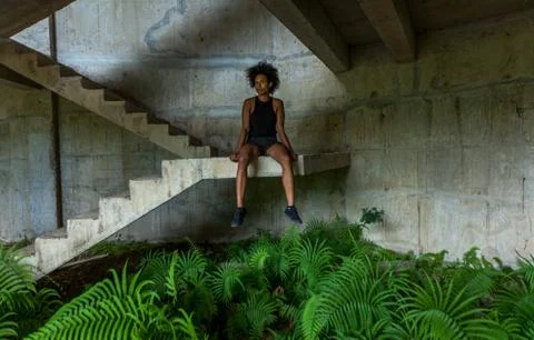 Jungle taking over Stock Photos