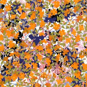 Jungle tile Stock Illustration