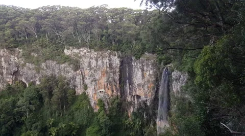 Jungle Waterfall Stock Footage 61916745