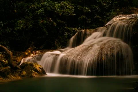 Jungle Waterfall  Stock Photos