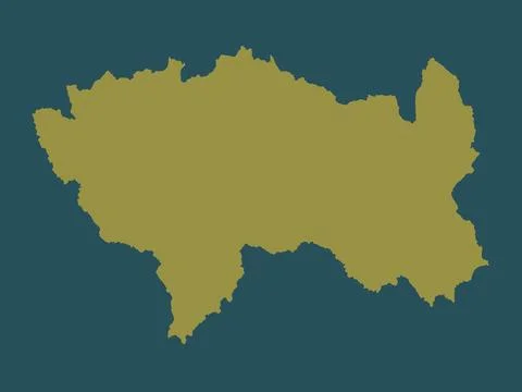 Junin, Peru. Solid color shape 스톡 일러스트