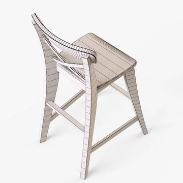 3d Model Junior Chair Ikea Ingolf White 60837337 Pond5