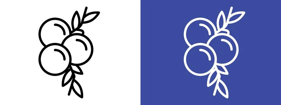 Juniper icon logo set vector Ilustración de archivo