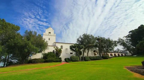 Junipero Serra Mission Stock Footage 10606480