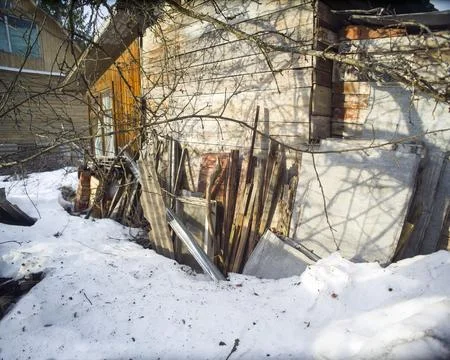 Junk and barn Stock Photos
