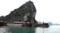 Junk Boat Trip POV in Ha Long Bay (Descending Dragon Bay), Vietnam, Cruise Ship HD Footage