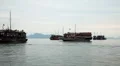 Junk Boat Trip POV in Ha Long Bay (Descending Dragon Bay), Vietnam, Cruise Ship HD Footage