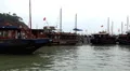 Junk Boat Trip POV in Ha Long Bay (Descending Dragon Bay), Vietnam, Cruise Ship HD Footage