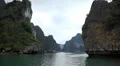 Junk Boat Trip POV in Ha Long Bay (Descending Dragon Bay), Vietnam, Cruise Ship HD Footage