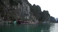 Junk Boat Trip POV in Ha Long Bay (Descending Dragon Bay), Vietnam, Cruise Ship HD Footage