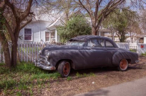 Junk Car Foto stock
