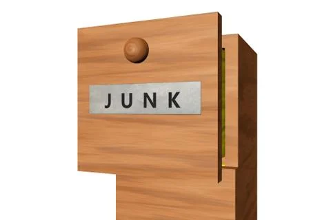 Junk in the drawer Stock Illustration