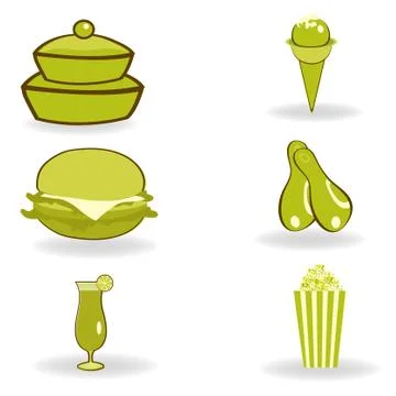 Junk food Stock Illustration