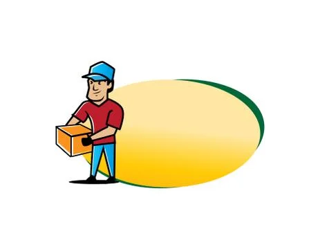 Junk removal illustration Stock Illustration