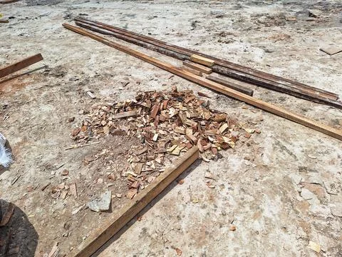 Junk wood Stock Photos