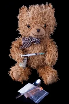 Junky bear Stock Photos