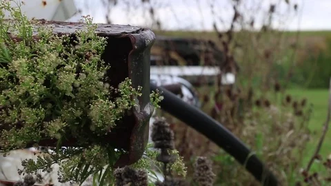 Junkyard close up Stock Footage 84618806