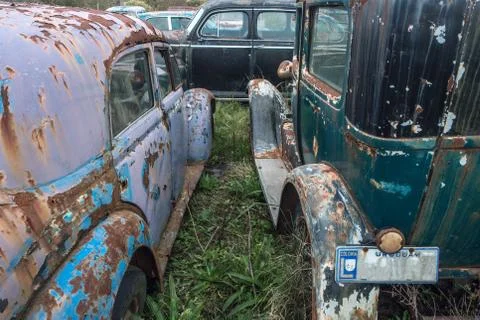 Junkyard Stock Photos