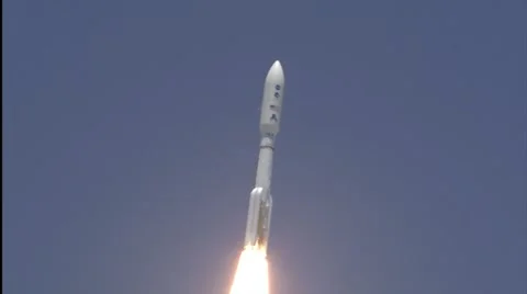 Juno Launches on Mission to Jupiter Stock Footage