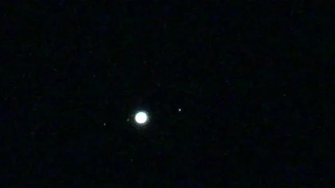 Jupiter and its moons Stock Footage 137563313