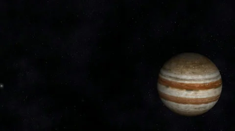 Jupiter animation Stock Footage 30758960