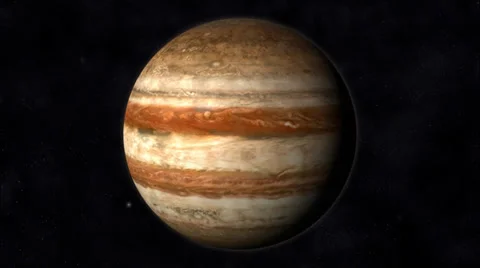Jupiter animation Stock Footage 30761096