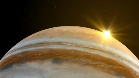 Jupiter Background 1 Video stock 248956460