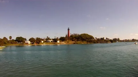 Jupiter Boat Stock Footage 1181633