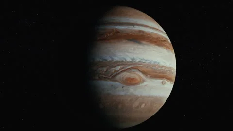 JUPITER CAMERA ORBIT TO LEFT Stock Footage 309873469
