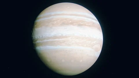Jupiter Close Up Video stock 247587283