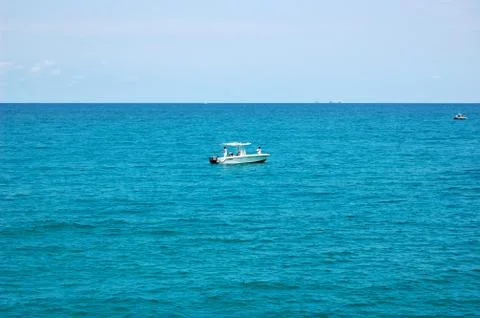 Jupiter florida boating 写真素材