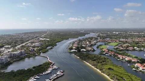 Jupiter, Florida, USA Stock Footage 332131777