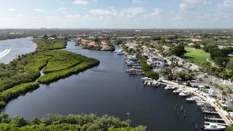 Jupiter, Florida, USA Stock Footage 332131783