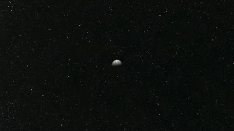Jupiter Flyby Video stock 21844632