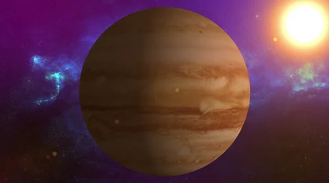 Jupiter HD LOOP animation 스톡 동영상 27504196