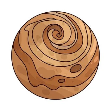 Jupiter illustration Stock Illustration